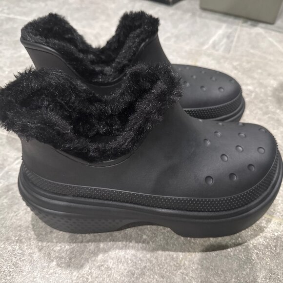 Crocs STOMP LINED SHORTY BOOT 210673 (US10/EU41/UK5.8.5) Authentic Women 2023 - Picture 3 of 9